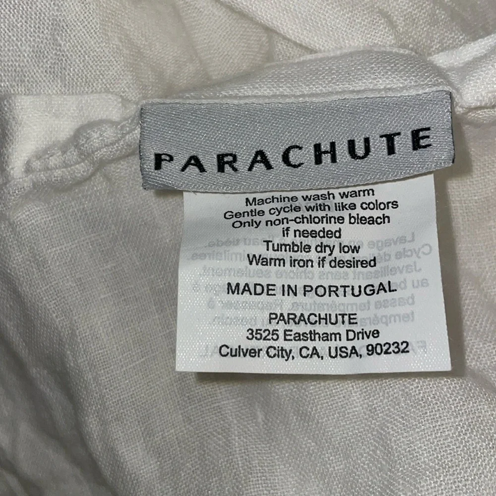 Parachute Linen Duvet Cover‎ Queen Size White
